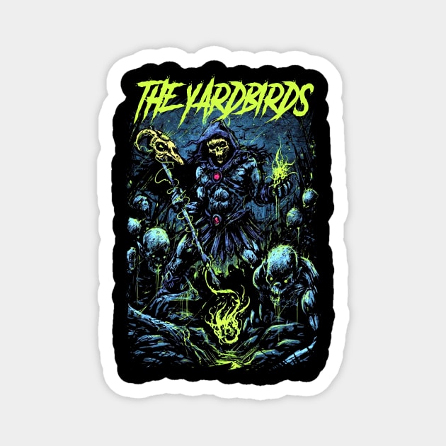 THE YARDBIRDS BAND MERCHANDISE Magnet by Rons Frogss