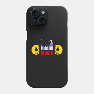 retro music Phone Case