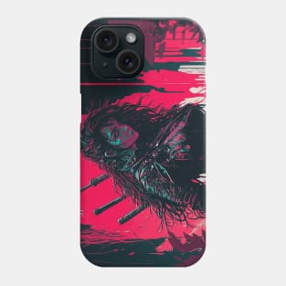 Female Cyberpunk Samurai Phone Case