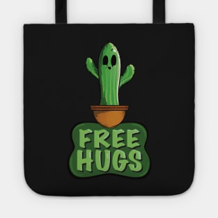 Cactus Hugs: Spread Positivity with Free Hugs (Free Hugs Variant) Tote