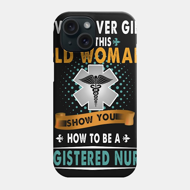 How To Be A Registered Nurse Phone Case by Ohooha