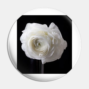 Beautiful White Ranunculus Pin