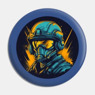 🚀 "Skyborne Warrior"🚀 Pin