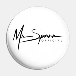 Mr. Spann Black Pin