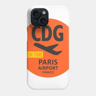 Paris orange Phone Case