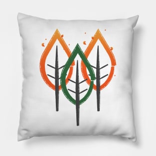 Forest Fire Pillow