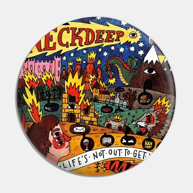 neck deep Pin by shout bay_city