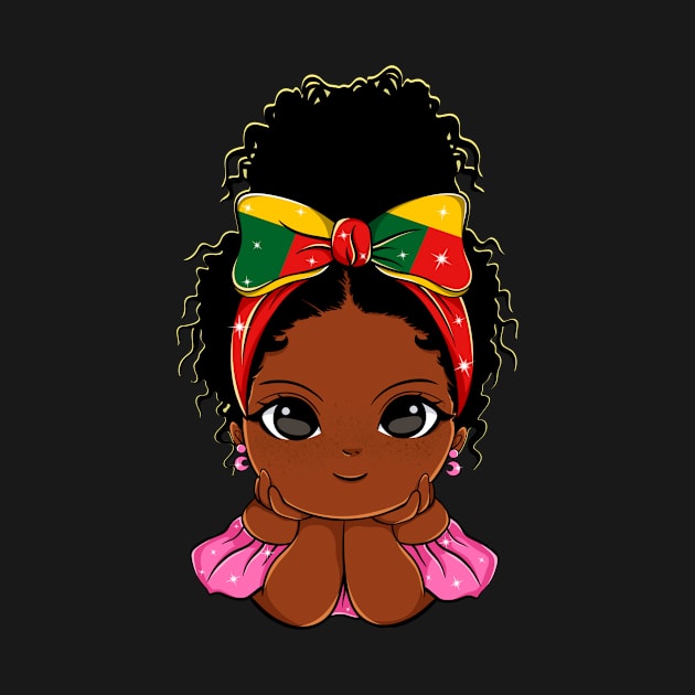 Black History Month Girl by AlexDesigner89