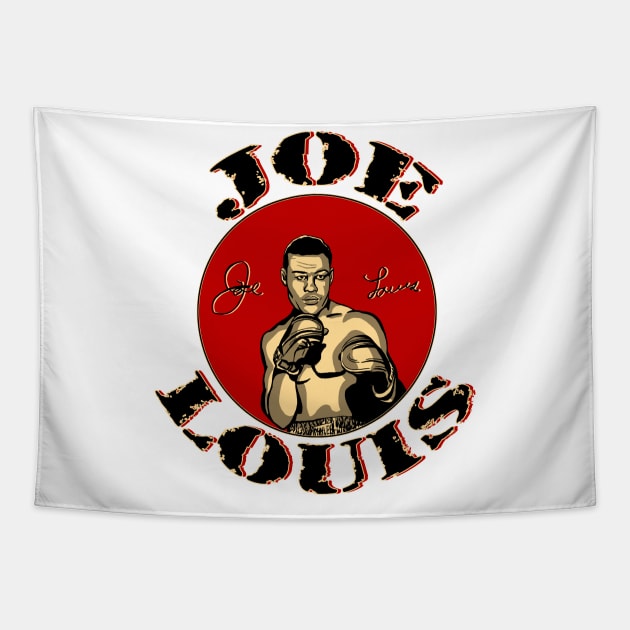 Joe Louis Tapestry by HelenaCooper