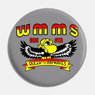 Vintage WMMS Radio Station Pin