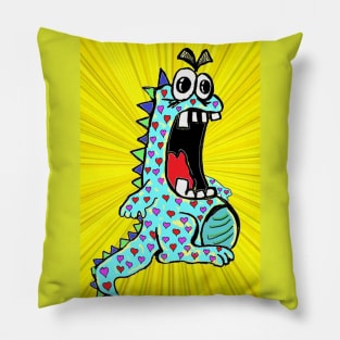Dinosaur of Love 1 Pillow