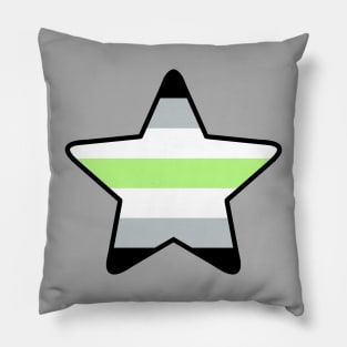 Agender Pride Flag Pillow