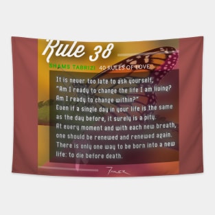 40 RULES OF LOVE - 38 Tapestry