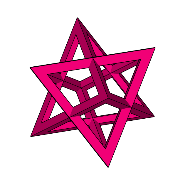 gmtrx lawal star tetrahedron by Seni Lawal