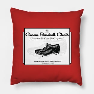 Gorem Baseball Cleats Pillow