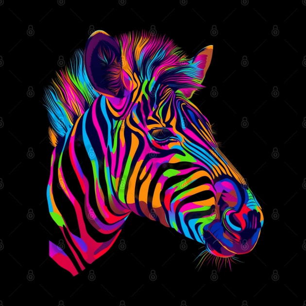 Zebra Fearsome Fighters by Infinity Painting