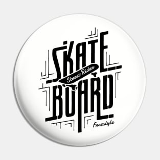 Skate Board freestyle Pin