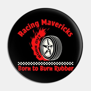 Racing mavericks Pin