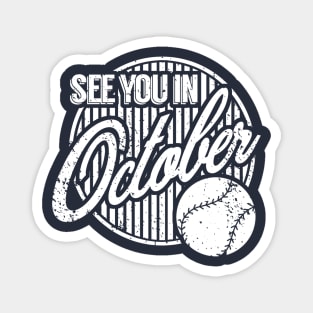 Yankees October Magnet