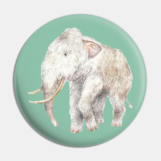 Woolly Mammoth Pin by wanderinglaur