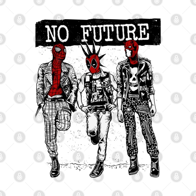 No Future by Dark Planet Tees