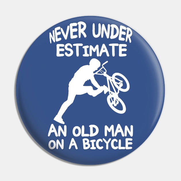 Never underestimate an old man on a bike Pin by aktiveaddict