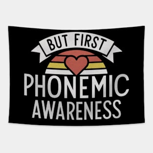 But First Phonemic Awareness Build Reading Foundations Tapestry