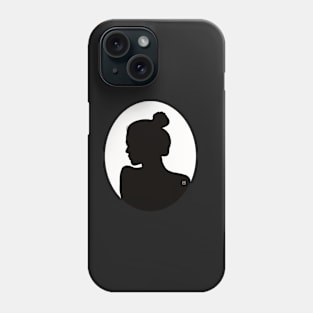 Lady portrait Phone Case