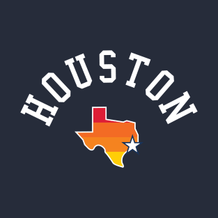 Houston H-Town Baseball Fan Tee: Hit It Out of the Park, Y'all! T-Shirt