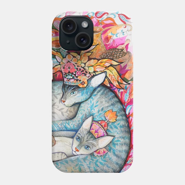 oriental beauties Phone Case by CATS ART
