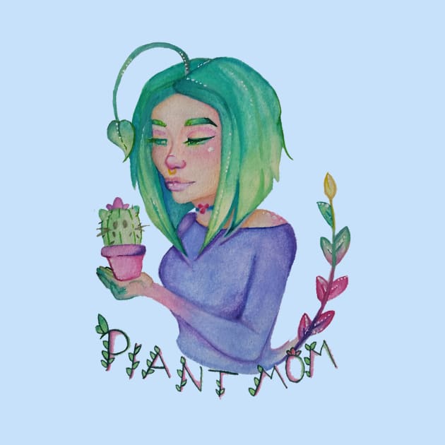 Plant Mom by Cactikats