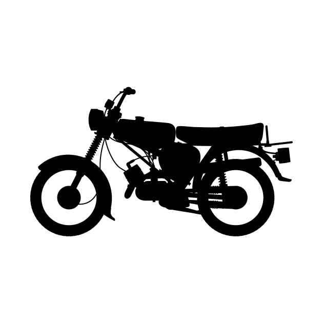 Simson S51 enduro silhouette by GetThatCar