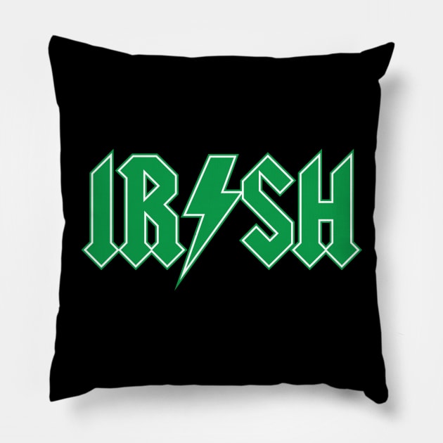 'IRISH' Cool St. Patrick Irish Pillow by ourwackyhome