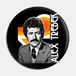 Alex Trebek - This is Jeopardy! - Retro Tribute Pin