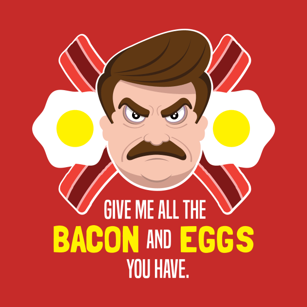 Ron Swanson by Sam Potter Design