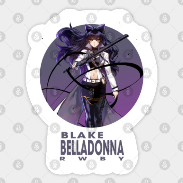 Graphic Rwby Character Team Blake Belladonna Funny Anime Manga