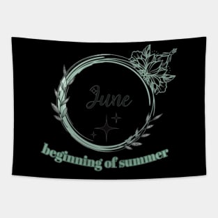 June :beginning of summer Tapestry