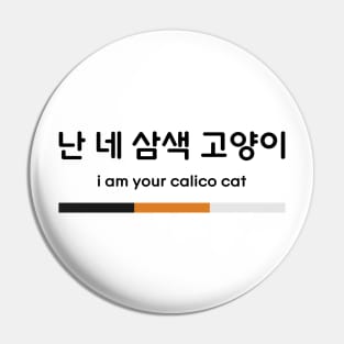 BTS SERENDIPITY - CALICO CAT Pin