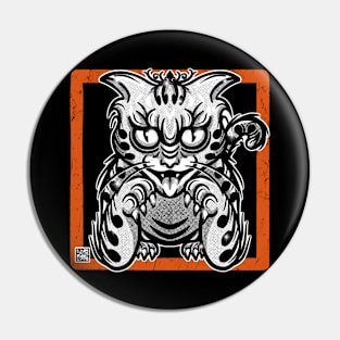 Cat Monster Pin