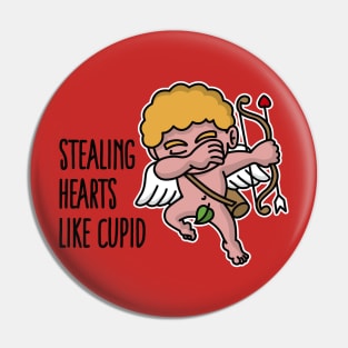 Stealing hearts like cupid - Valentine's day dab Pin