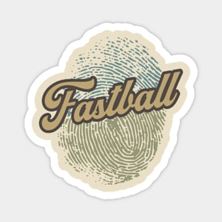 Fastball Fingerprint Magnet