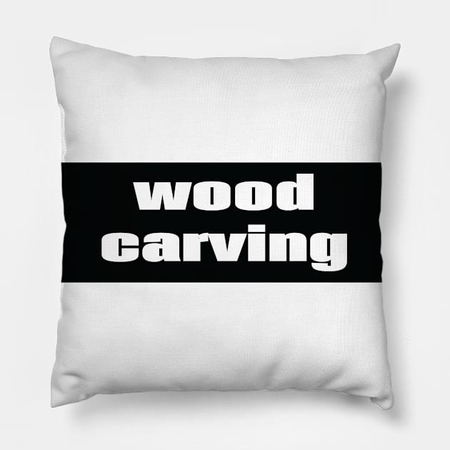 Wood Carving Pillow by ProjectX23Red