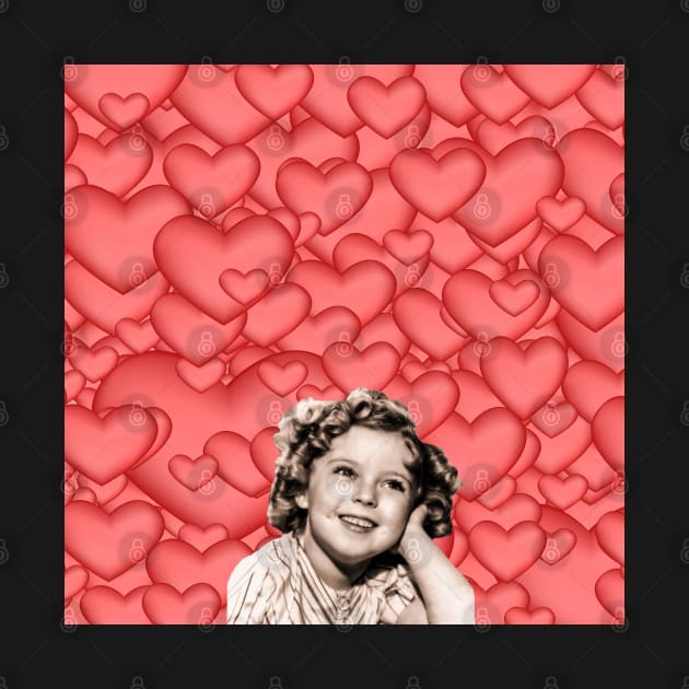 Shirley Temple Hearts by RetroSalt