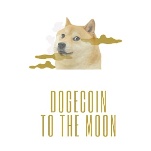 Dogecoin to the Moon T-Shirt