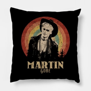 Retro Sunset Martin Gore Pillow