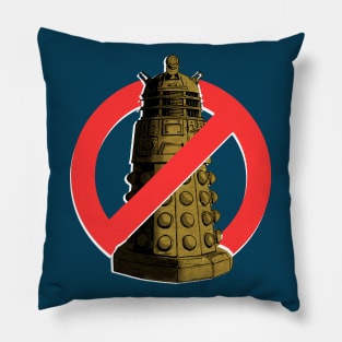 Daleks Banned Pillow