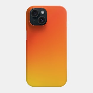 orange yellow gradient texture Phone Case