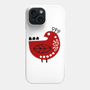 red bird Phone Case