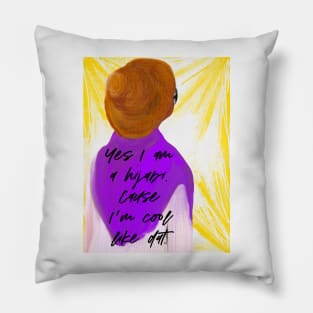 Purple Hijab Pillow