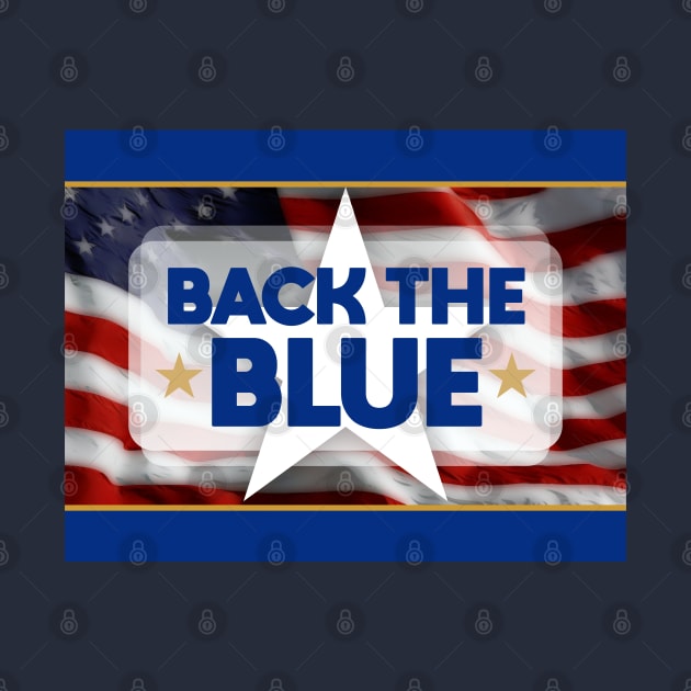 Back the Blue by Dale Preston Design